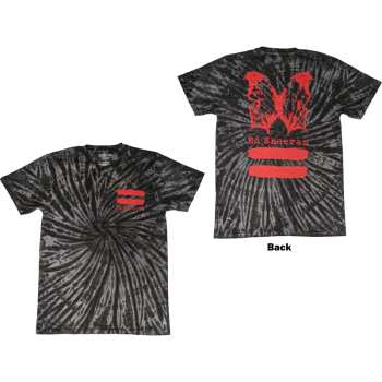Merce Ed Sheeran: Ed Sheeran Unisex T-shirt: Red Equals Butterfly (back Print & Wash Collection) (small) S