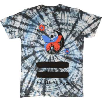  Ed Sheeran: Ed Sheeran Unisex T-shirt: Yin & Yang Butterfly (wash Collection) (small) S