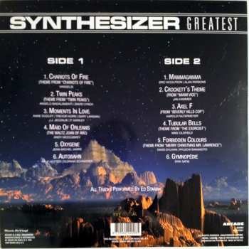 LP Ed Starink: Synthesizer Greatest (The Ultimate Collection) LTD | NUM | CLR