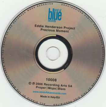 CD Eddie Henderson Project: Precious Moment