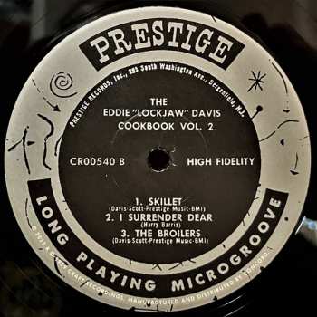 4LP/Set di cofanetti Eddie "Lockjaw" Davis: Cookin' With Jaws And The Queen: The Legendary Prestige Cookbook Albums LTD