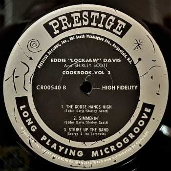 4LP/Set di cofanetti Eddie "Lockjaw" Davis: Cookin' With Jaws And The Queen: The Legendary Prestige Cookbook Albums LTD