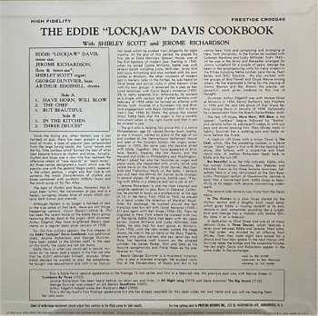 4LP/Set di cofanetti Eddie "Lockjaw" Davis: Cookin' With Jaws And The Queen: The Legendary Prestige Cookbook Albums LTD