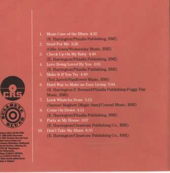 CD Eddy Clearwater: Mean Case Of The Blues