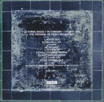 4CD/Set di cofanetti The Edgar Broughton Band: Gone Blue - The BBC Sessions