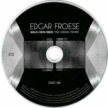 4CD Edgar Froese: Solo (1974-1983) The Virgin Years