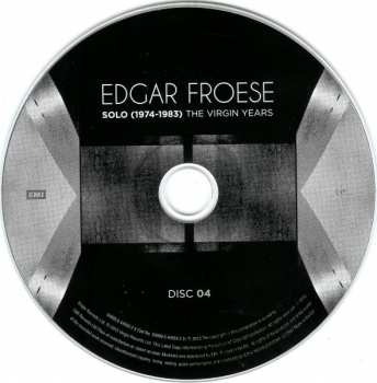 4CD Edgar Froese: Solo (1974-1983) The Virgin Years