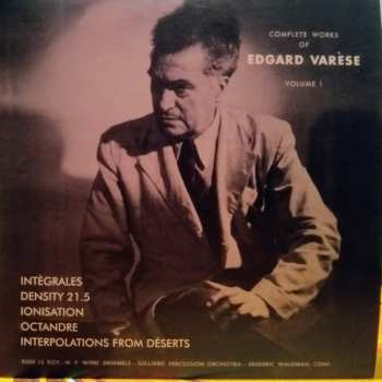 3CD/Set di cofanetti Edgard Varèse: Complete Works Of Edgard Varèse, Volume 1