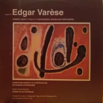 3CD/Set di cofanetti Edgard Varèse: Complete Works Of Edgard Varèse, Volume 1