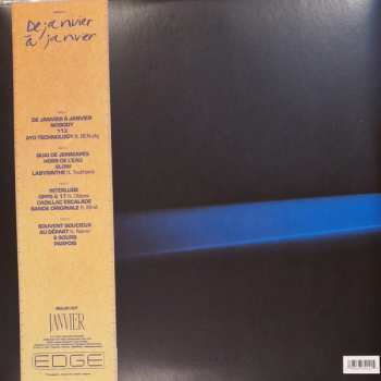 3LP Edge: De Janvier A Janvier CLR