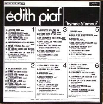 3LP/Set di cofanetti Edith Piaf: Hymne À L'Amour