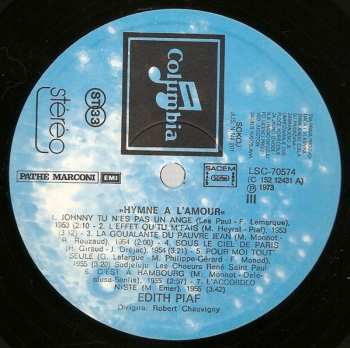 3LP/Set di cofanetti Edith Piaf: Hymne À L'Amour