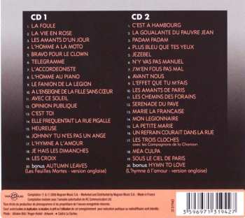 2CD Edith Piaf: Inoubliable (Super Best Of) DIGI