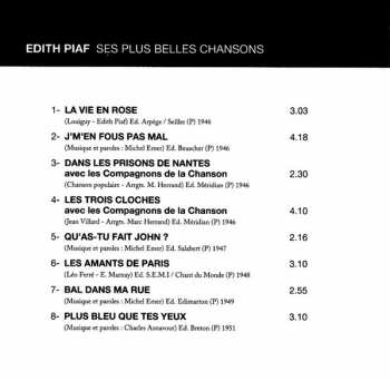CD Edith Piaf: Ses Plus Belles Chansons