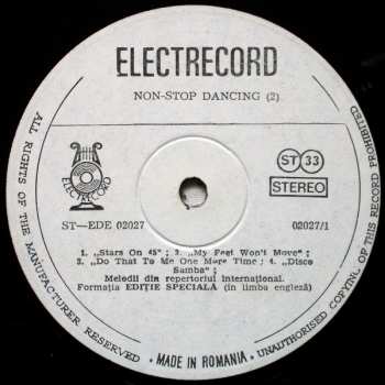 LP Ediție Specială: Non-Stop Dancing 2 (Melodii Din Repertoriul Internațional)