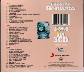 3CD/Set di cofanetti Edoardo Bennato: I Grandi Successi In 3 CD
