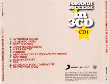 3CD/Set di cofanetti Edoardo Bennato: I Grandi Successi In 3 CD
