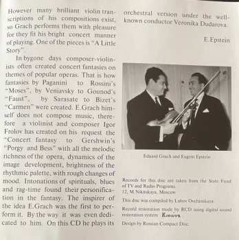 CD Pyotr Ilyich Tchaikovsky: Russian Violin School