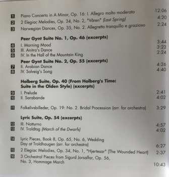 CD Edvard Grieg: Best Of Grieg
