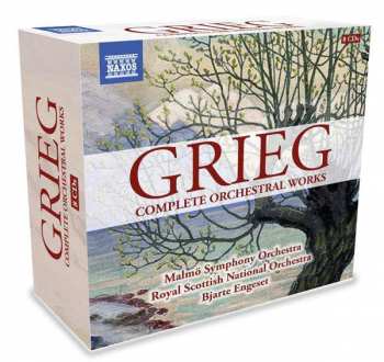 8CD Edvard Grieg: Complete Orchestral Works