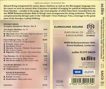 SACD Edvard Grieg: Complete Symphonic Works • Vol. II