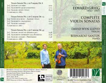 CD Edvard Grieg: Complete Violin Sonatas