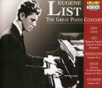CD Edvard Grieg: Eugene List - The Great Piano Concerti