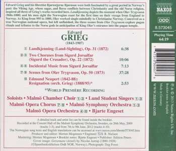 CD Edvard Grieg: Olav Trygvason (Landkjenning / Sigurd Jorsalfar / Resignation)