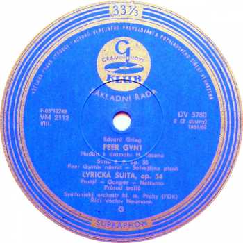 LP Edvard Grieg: Peer Gynt