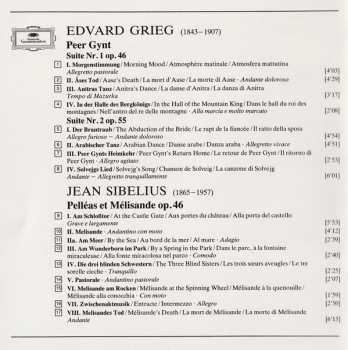 CD Edvard Grieg: Peer Gynt Suites 1 & 2 / Pelléas Et Mélisande
