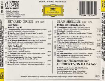 CD Edvard Grieg: Peer Gynt Suites 1 & 2 / Pelléas Et Mélisande