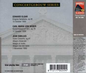 CD Concertgebouworkest: Enigma Variations / Konzertstück / Violin Concerto