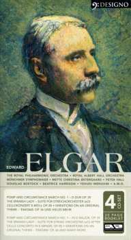 4CD/Set di cofanetti Sir Edward Elgar: Edward Elgar