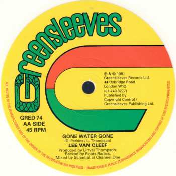 LP Eek-A-Mouse: Christmas-A-Come / Gone Water Gone  CLR