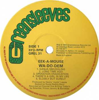 LP Eek-A-Mouse: Wa-Do-Dem