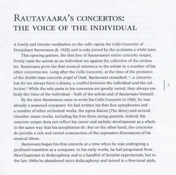 4CD/Set di cofanetti Einojuhani Rautavaara: 12 Concertos