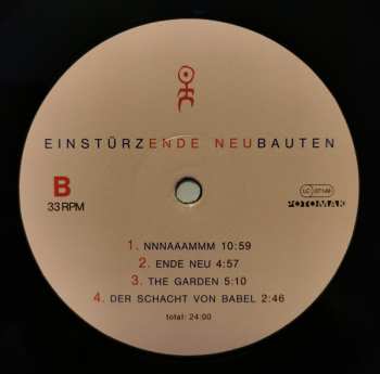 LP Einstürzende Neubauten: Ende Neu