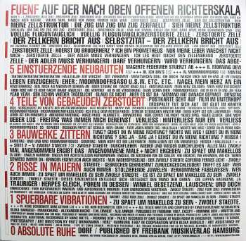 LP Einstürzende Neubauten: Fuenf Auf Der Nach Oben Offenen Richterskala