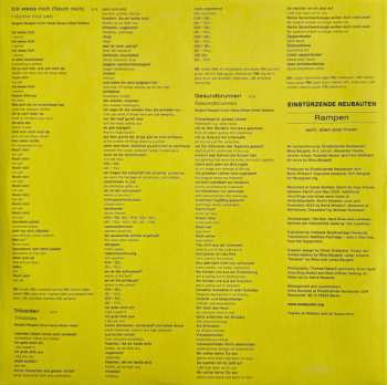 2LP Einstürzende Neubauten: Rampen - APM: Alien Pop Music CLR | LTD | NUM