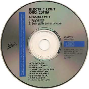 CD Electric Light Orchestra: ELO's Greatest Hits
