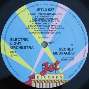 LP Electric Light Orchestra: Secret Messages