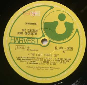 LP Electric Light Orchestra: The Light Shines On