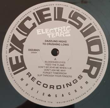 LP/CD Electric Tears: Dazzling Highs To Crushing Lows