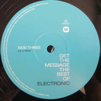 2LP Electronic: Get The Message The Best Of Electronic