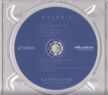 CD Elektroklänge: Motorik