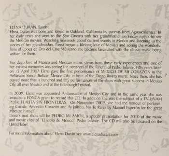 CD Elena Duran: México De Mi Corazón