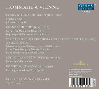 CD Elena Gaponenko: Hommage à Vienne
