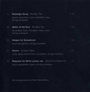CD Eleni Karaindrou: Concert In Athens