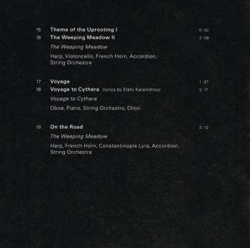 2CD Eleni Karaindrou: Elegy Of The Uprooting