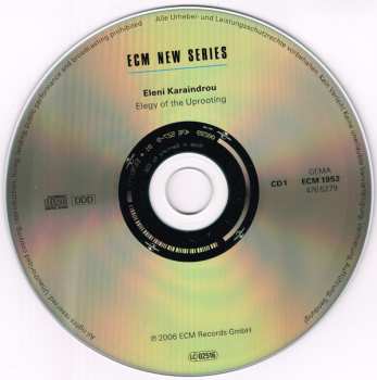 2CD Eleni Karaindrou: Elegy Of The Uprooting
